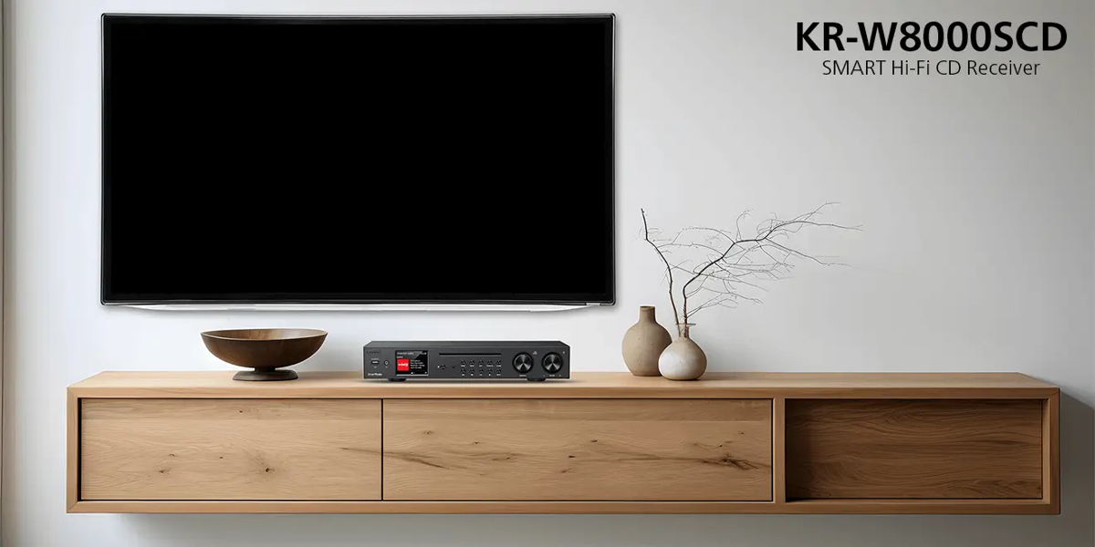 KR-W8000SCD SMART Hi-Fi CD Receiver